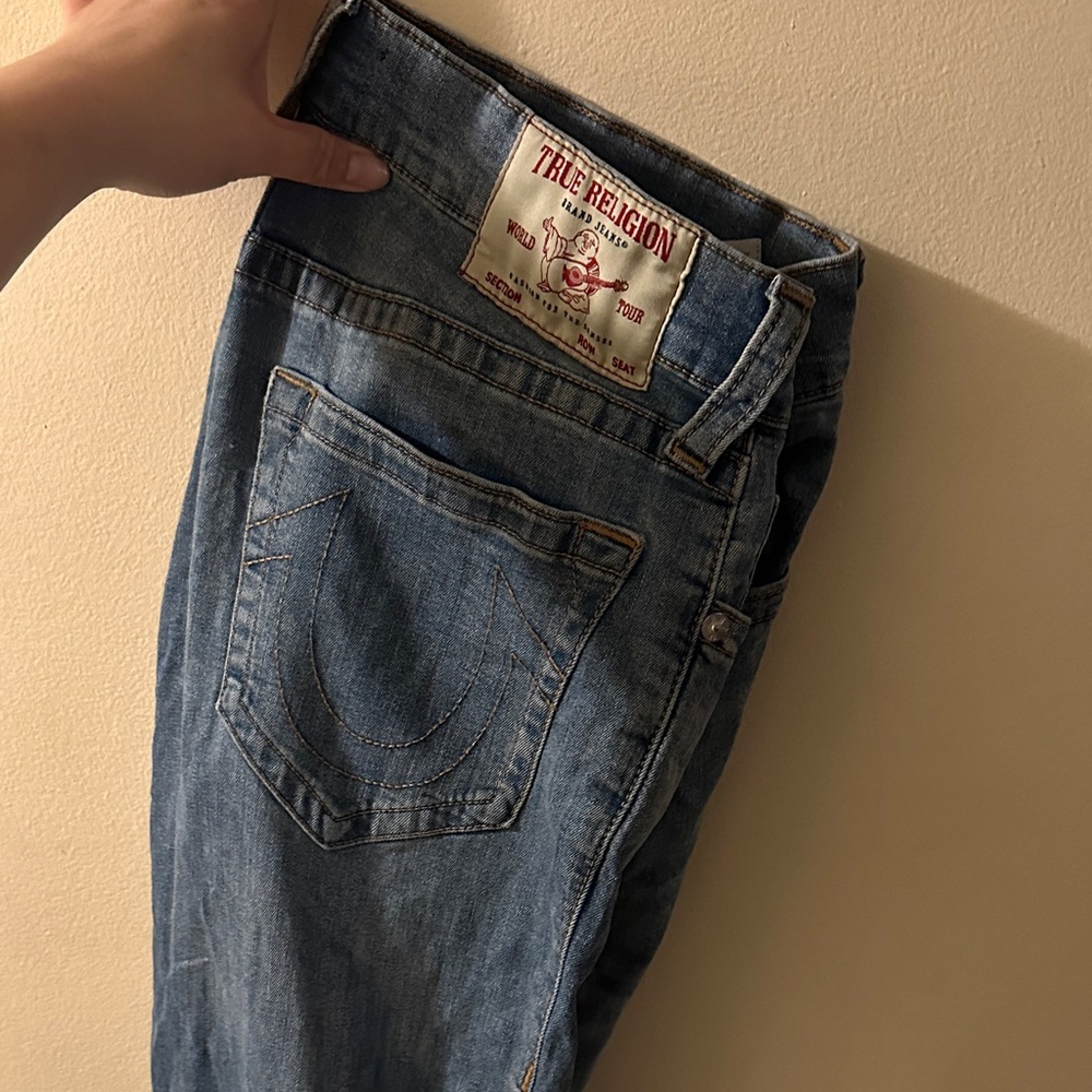 True Religion Light Blue Denim Pants